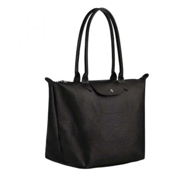 Sac shopping Le Pliage City L Noir Longchamp