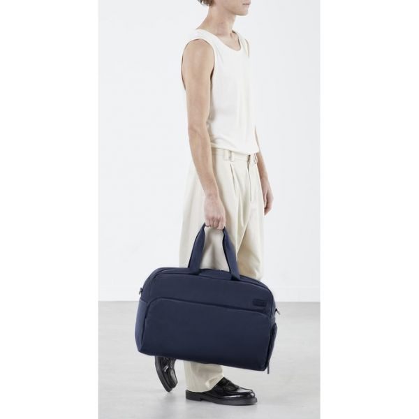 Sac week-end City Plume bleu marine Lipault