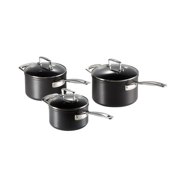 Set de 3 casseroles Les Forgées 16/18/20cm