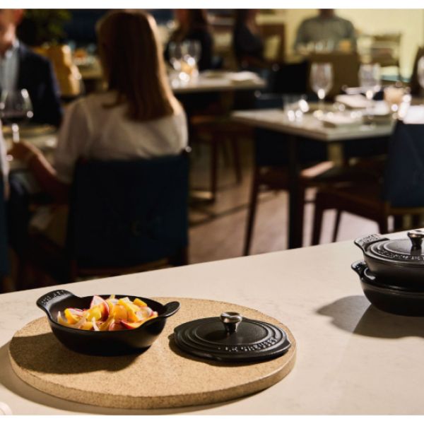Set de 4 Mini Faitouts avec Couvercle - Noir Mat - Le Creuset