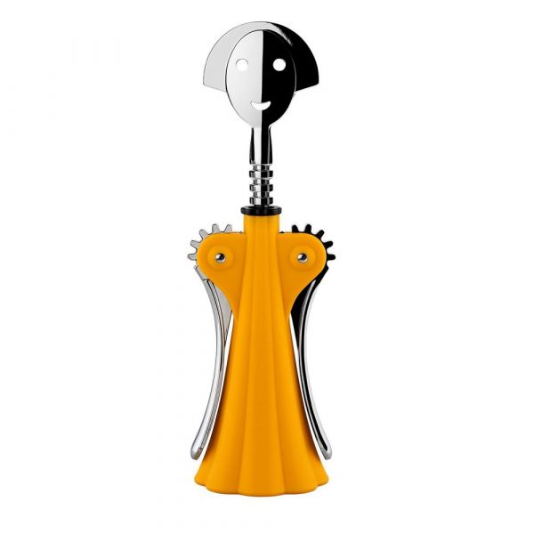 Tire bouchon Alessi Anna G jaune