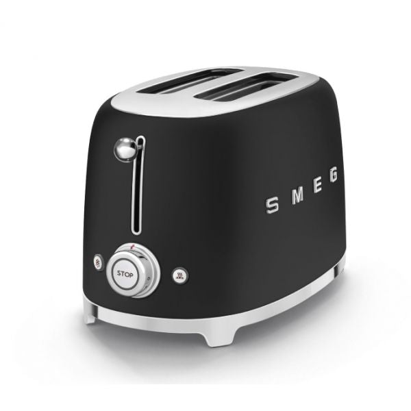 Toaster Grille pains Année 50 Noir Mat Smeg