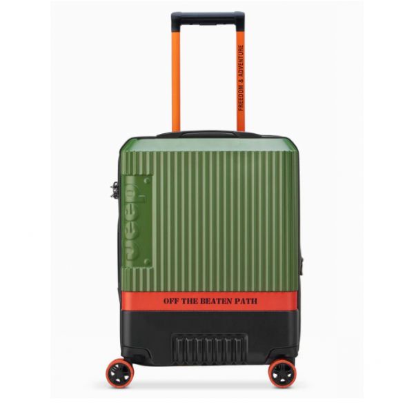 Valise cabine Jeep - S Slim (55cm) Green - Desley