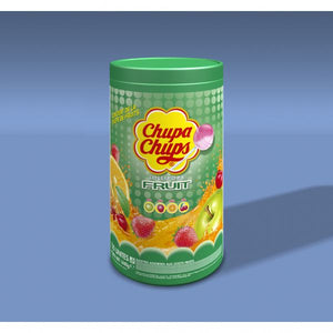 TUBO DE 100 CHUPA CHUPS FRUITS