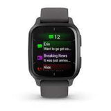 Montre multisports VENU SQ2 Gray avec bracelet noir