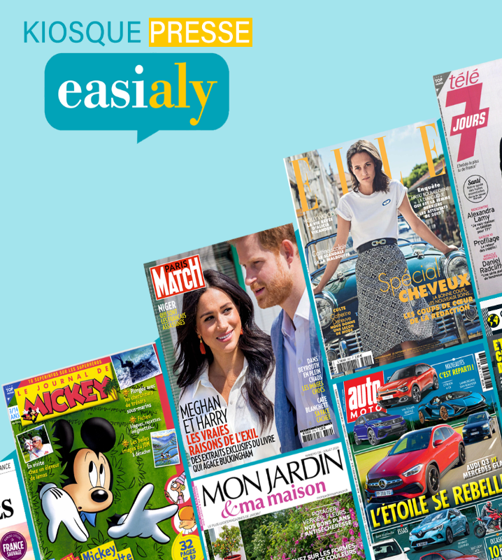 Carte cadeau Magazines - Easialy