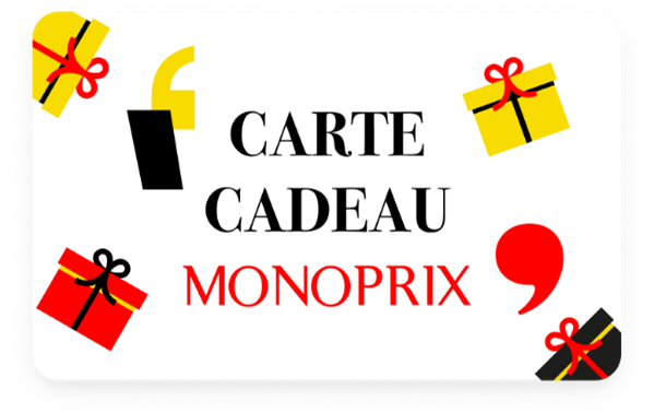 Carte cadeau Monoprix