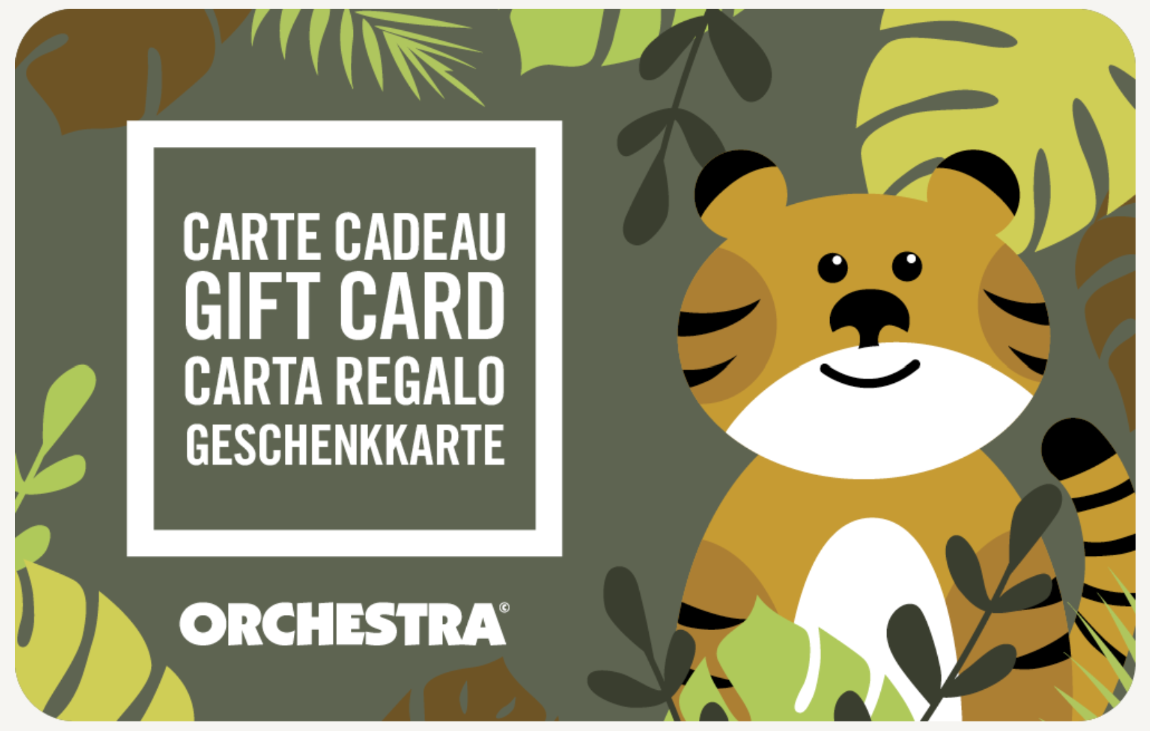 Carte cadeau Orchestra