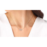 Collier FRED Force 10 Petit Modèle en or blanc et diamants