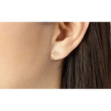 Mono puce d oreille Fred Pretty Woman en or rose sertie d un diamant