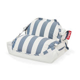 Original Floatzac Pouf Fatboy flottant, Stripe Ocean Blue