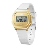 ICE digit retro-White gold