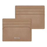 Porte-cartes Classic Grained Camel