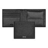 Portefeuille porte-monnaie Classic Grained Black