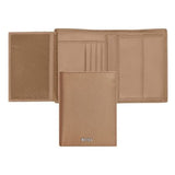 Portefeuille Vertical porte-monnaie avec flap Classic Grained Camel