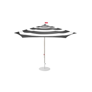 Parasol Stripesol  Anthracite 350 cm + light grey base Fatboy