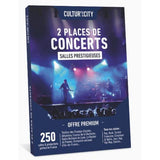 Coffret dématérialisé 2 places de concert