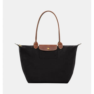 Sac shopping Pliage Longchamp noir
