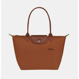 Sac cabas M Le Pliage Green Toile Recyclée - Cognac