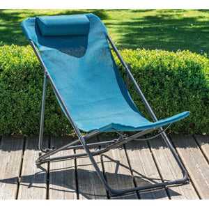 Set de 2 chiliennes Globe Graphite Bleu