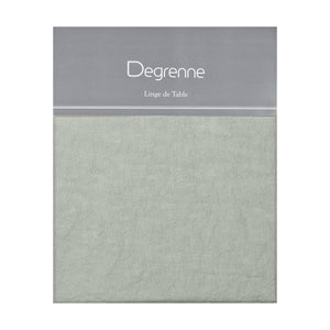 NAPPE EN LIN ARGILE VERTE