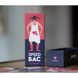 JEU SPEED BAC ROUGE - ADULTE