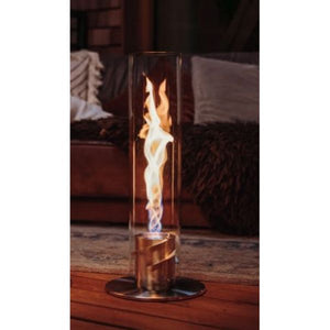 Cheminée SPIN 1500 Feu sur Pied argent