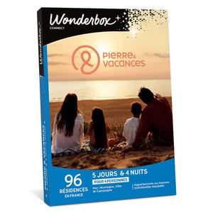 Coffret Pierre & Vacances - 5 jours & 4 nuits