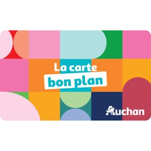 Carte cadeau Auchan