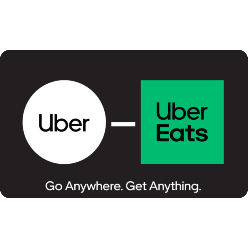 Carte cadeau Uber / Uber Eat