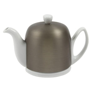 Théière 6 tasses Salam Blanc  Cloche Guy Degrenne