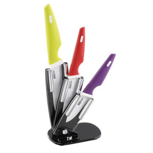 set de 3 couteaux lame céramique Kitchen Artist
