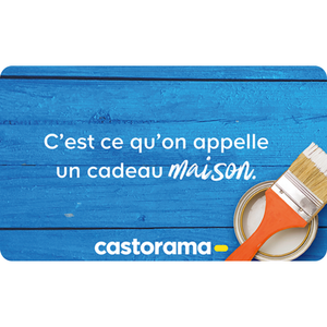 Carte cadeau Castorama