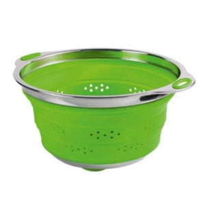 Passoire en silicone pliable Kitchen Artist vert