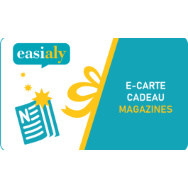 Carte cadeau Magazines - Easialy