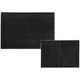 Porte-cartes veau foulonné coloris noir Longchamp