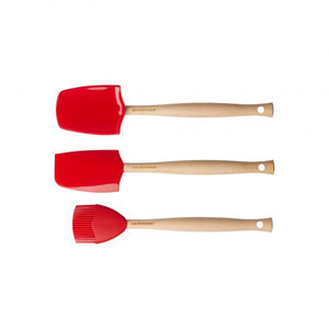 Set de 3 spatules Création en silicone Cerise