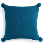 Coussin décoratif bleu