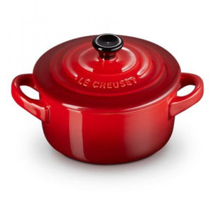 Mini cocotte ronde 10 cm céramique Le Creuset