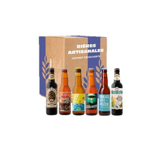 Coffret découverte de 6 bières artisanales