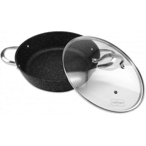 Sautoir 28 cm avec couvercle de cuisson