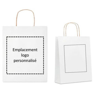 250 Sacs en papier personnalisés