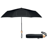 25 parapluies pliables en RPET personnalisés