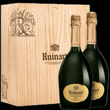 Coffret 2 Bouteilles de champagne brut Ruinart