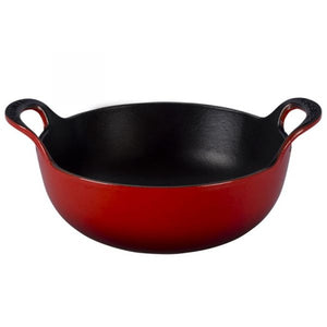 Plat Balti en fonte émaillée 24cm Cerise