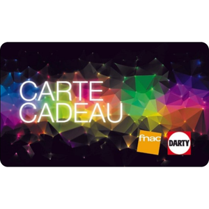 Carte cadeau Fnac Darty