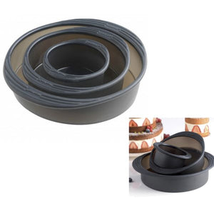 Set de 3 moules empilables