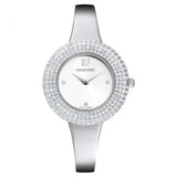 Montre Crystal Rose Bracelet en métal, Ton argenté, Acier inoxydable