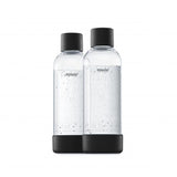 Pack de 2 bouteilles black PET et Biocomposite 1L