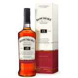 Bowmore whisky 15 ans sous étui 70cl